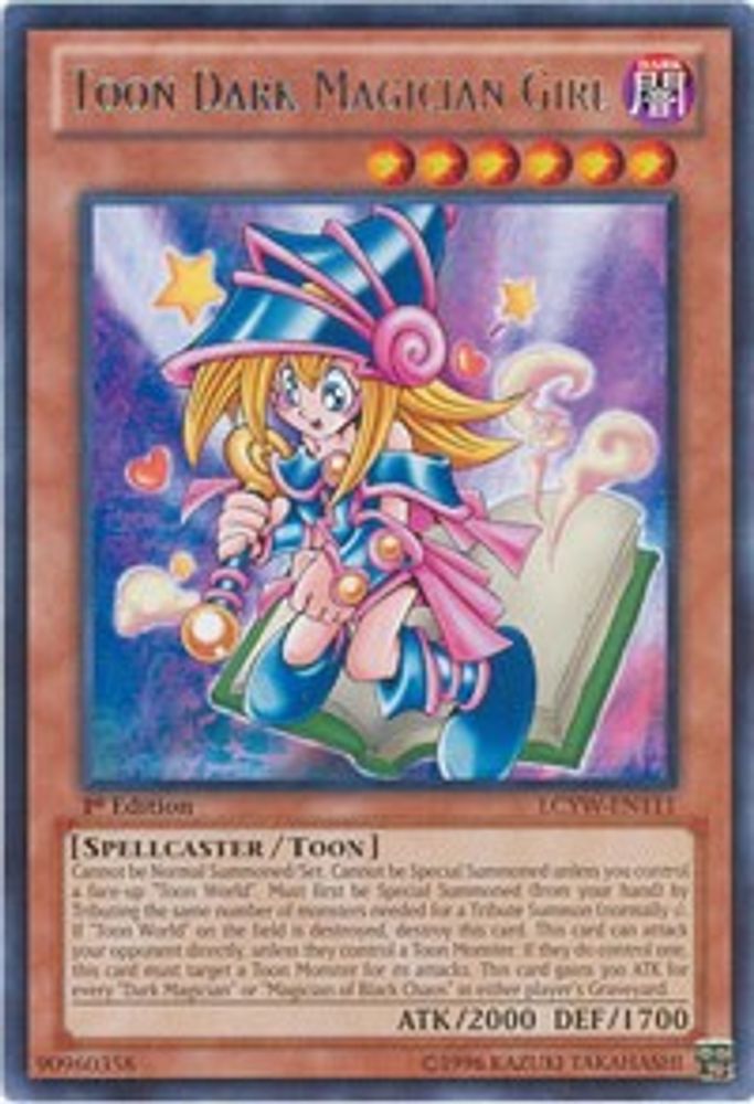 Toon Dark Magician Girl (LCYW-EN111) - Rare