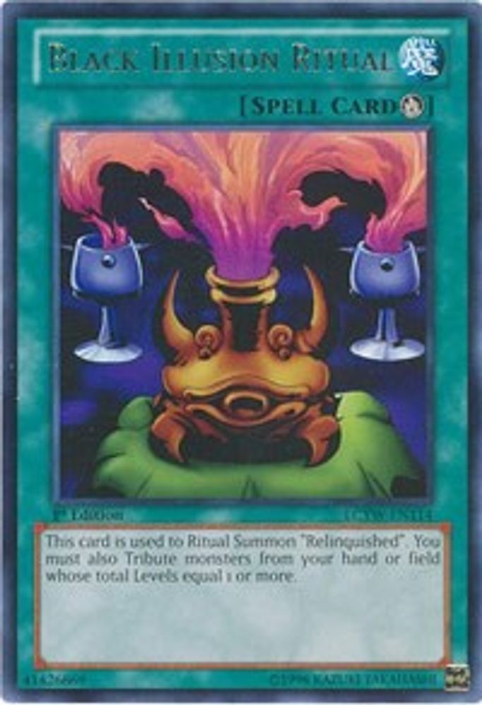 Rituel de l'illusion noire [LCYW-EN114] Rare 