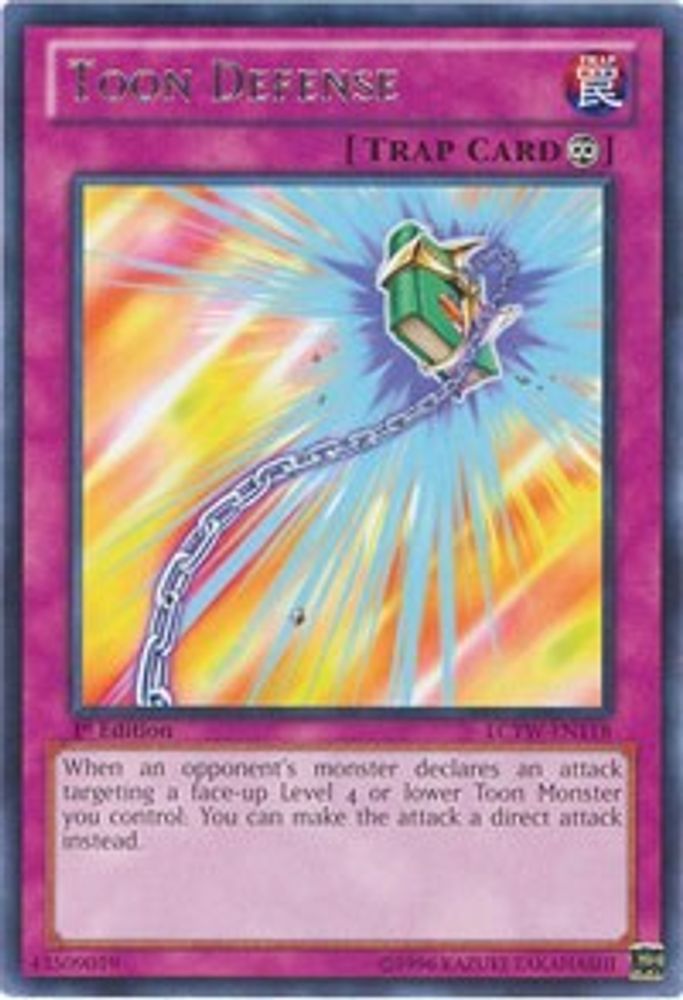 Toon Defense (LCYW-EN118) - Rare