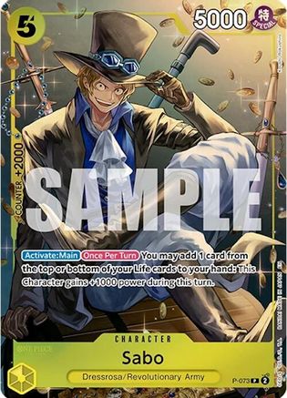 Sabo (Tin Pack Set Vol. 2) (P-073) - Promo