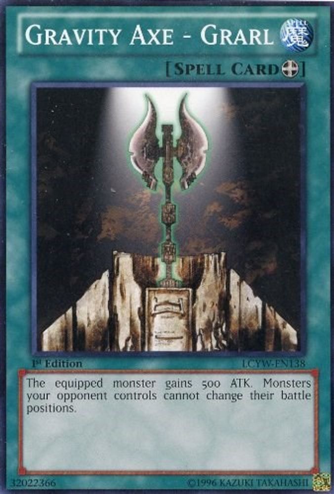 Gravity Axe - Grarl (LCYW-EN138) - Common