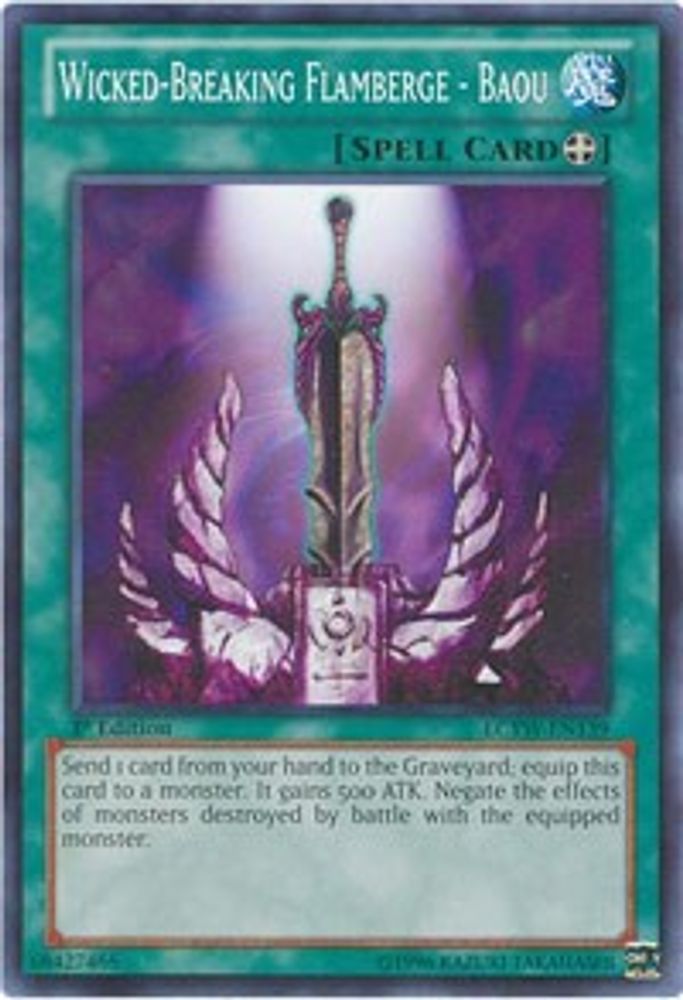 Wicked-Breaking Flamberge - Baou (LCYW-EN139) - Common
