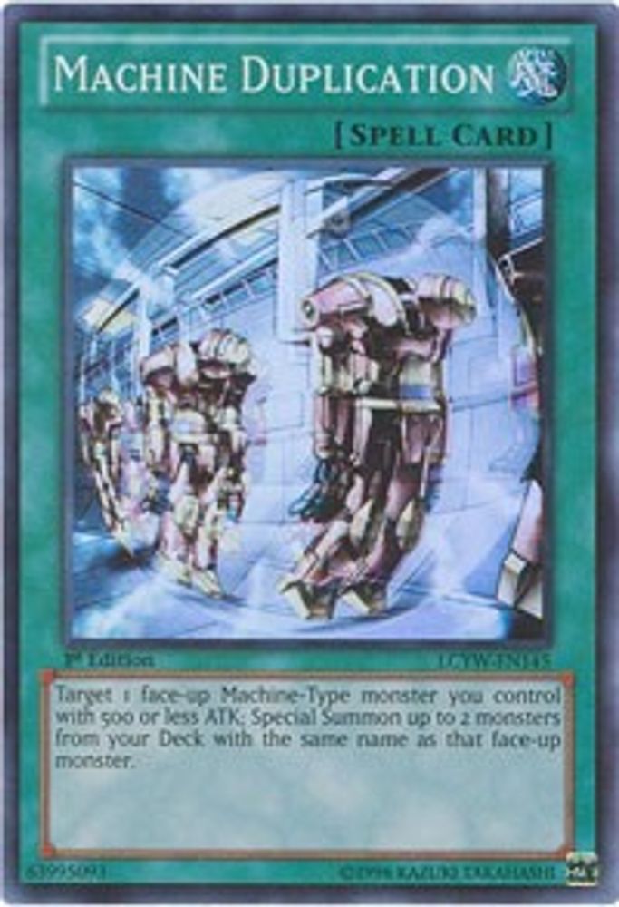 Machine Duplication (LCYW-EN145) - Super Rare