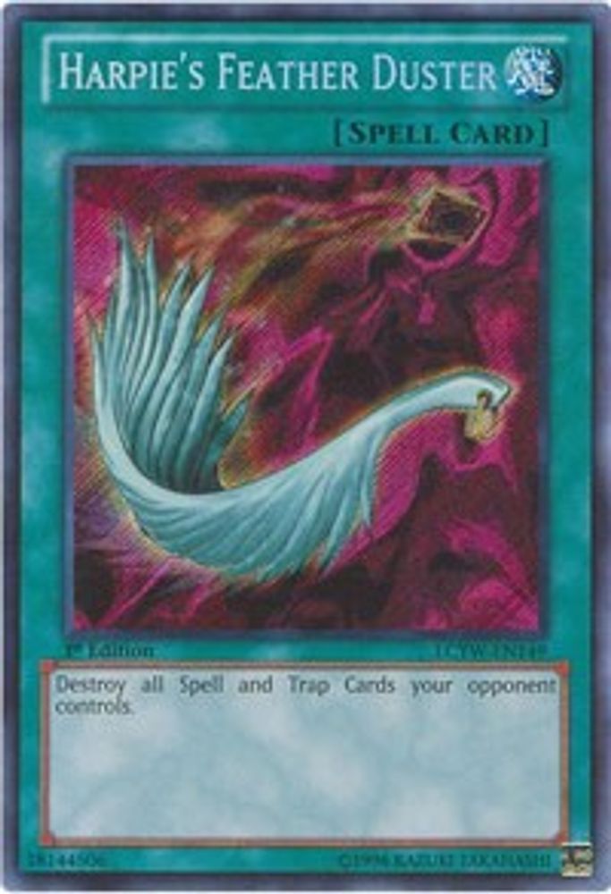 Harpie's Feather Duster (LCYW-EN149) - Secret Rare