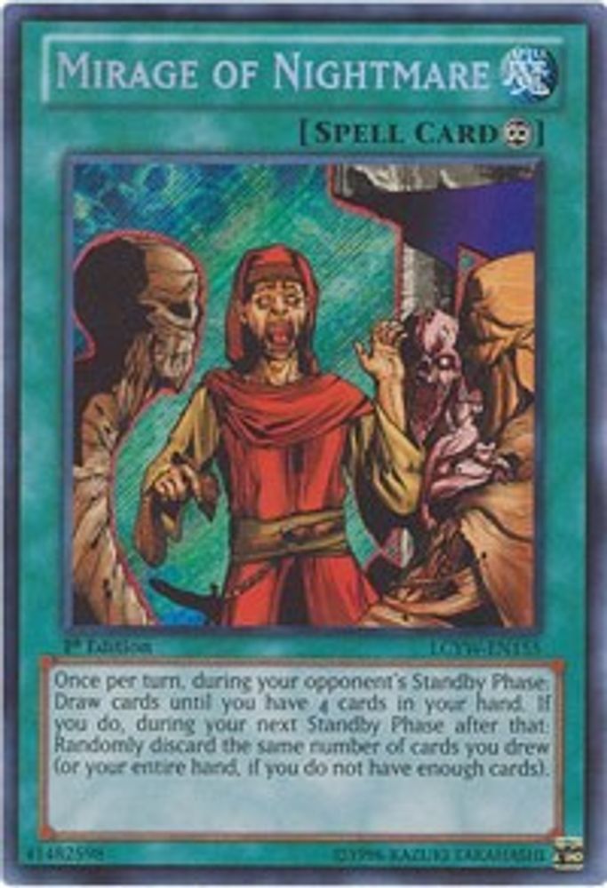 Mirage of Nightmare (LCYW-EN155) - Secret Rare