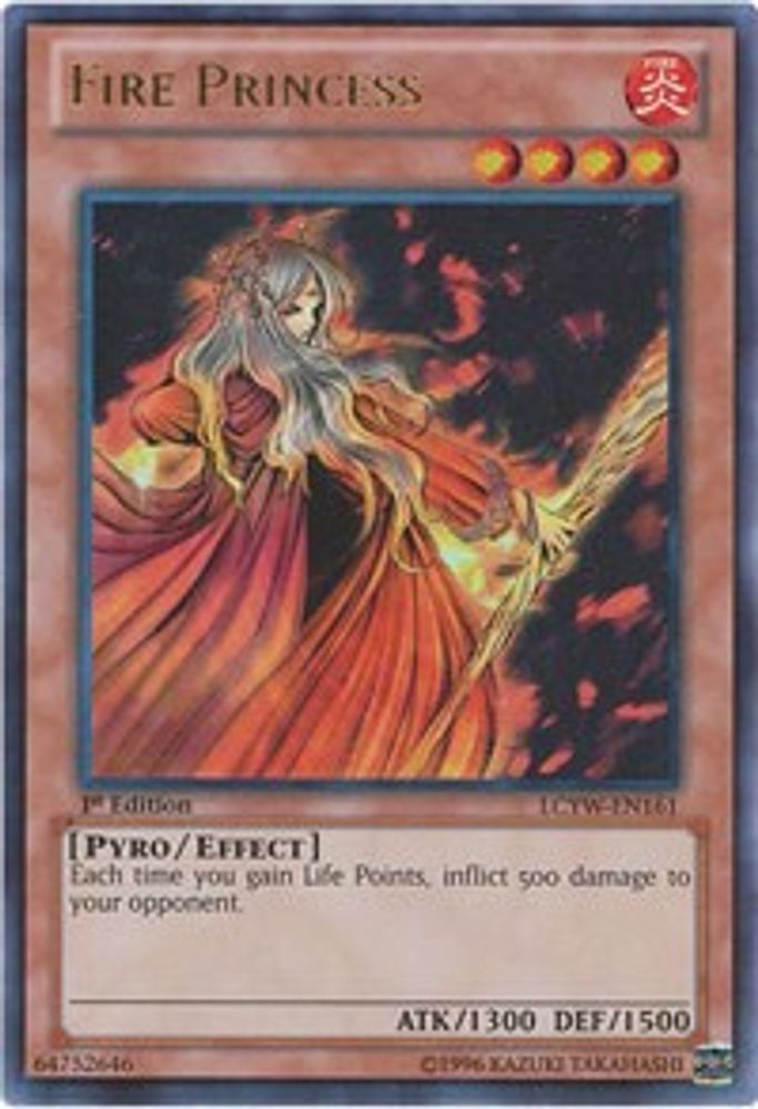 Fire Princess (LCYW-EN161) - Ultra Rare