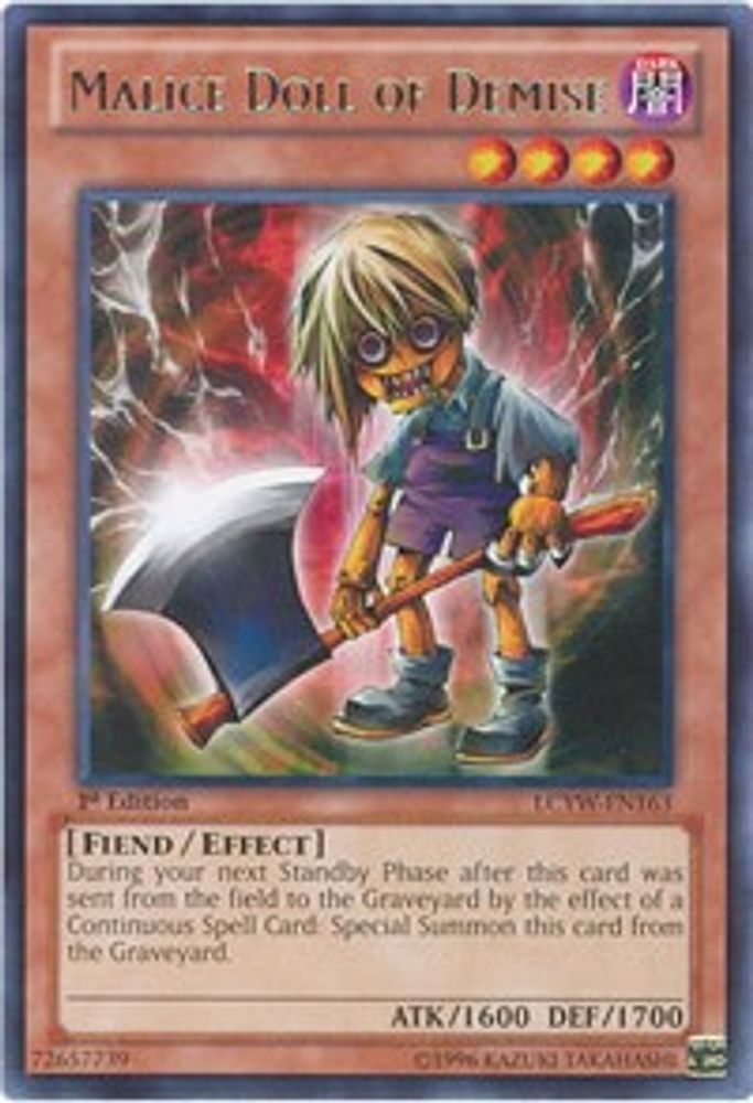 Malice Doll of Demise (LCYW-EN163) - Rare