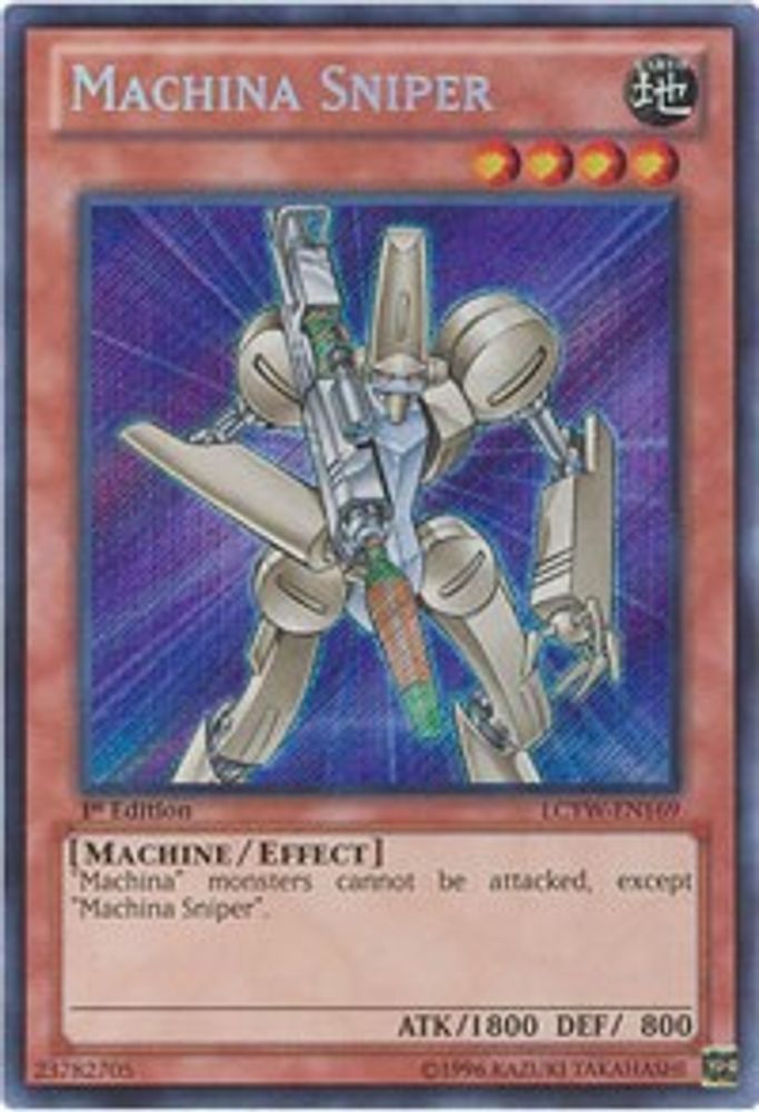 Machina Sniper (LCYW-EN169) - Secret Rare
