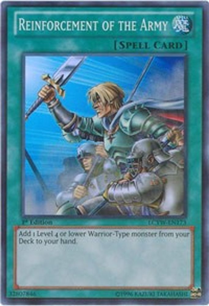 Reinforcement of the Army (LCYW-EN173) - Super Rare