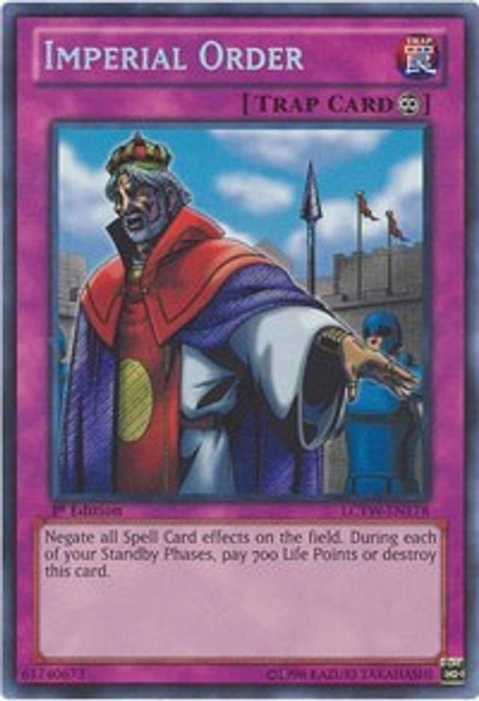 Imperial Order (LCYW-EN178) - Secret Rare
