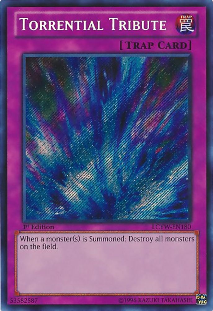 Torrential Tribute (LCYW-EN180) - Secret Rare
