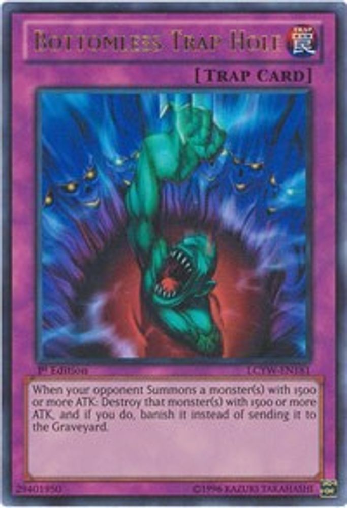 Bottomless Trap Hole (LCYW-EN181) - Ultra Rare