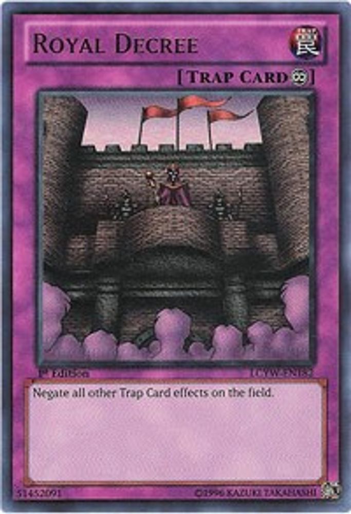Royal Decree (LCYW-EN182) - Ultra Rare