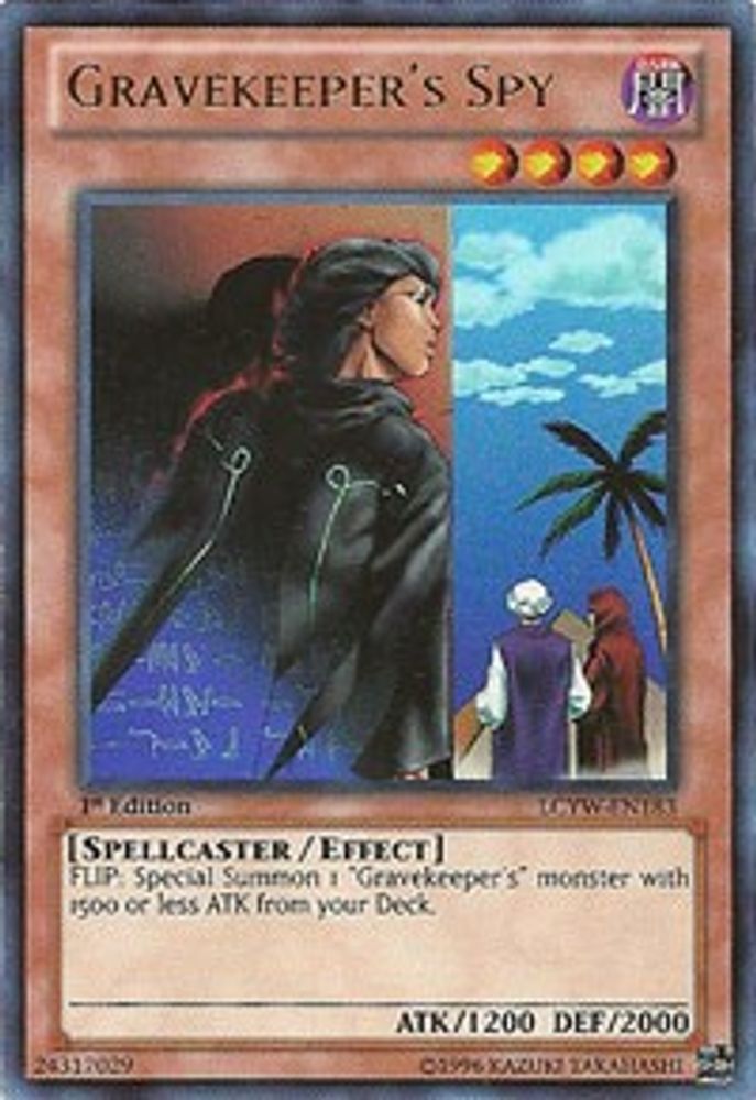 Gravekeeper's Spy (LCYW-EN183) - Ultra Rare