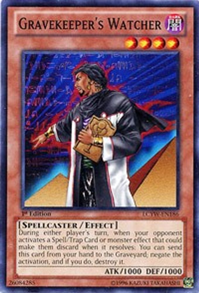 Gravekeeper's Watcher (LCYW-EN186) - Common