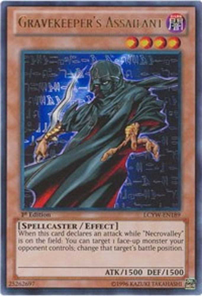 Gravekeeper's Assailant (LCYW-EN189) - Ultra Rare