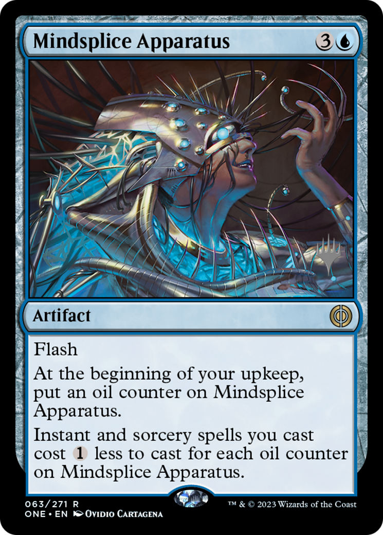 Mindsplice Apparatus (Pack promotionnel) [Phyrexia : All Will Be One Promos] 