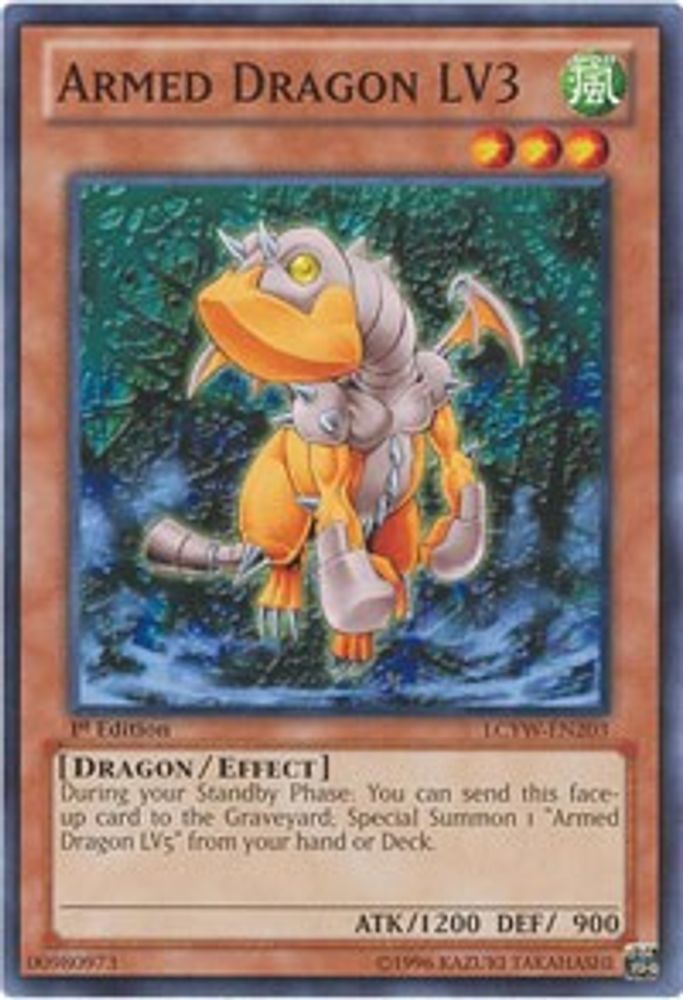 Dragon Armé LV3 [LCYW-EN203] Commun 