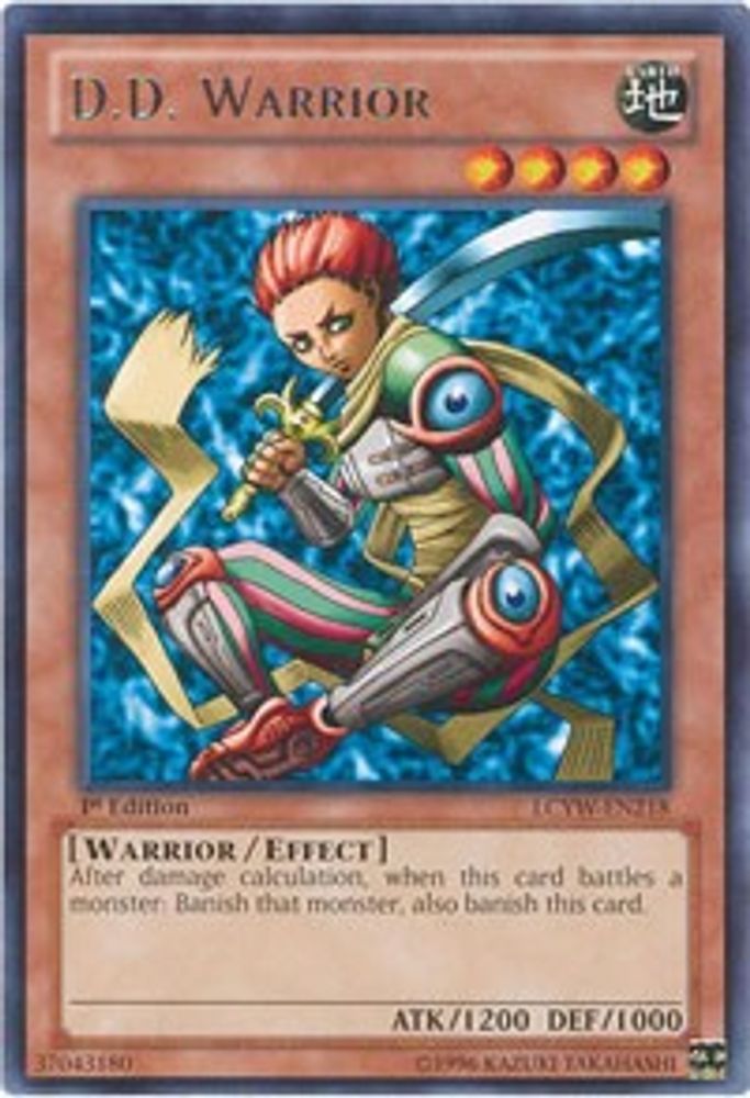 Guerrier DD [LCYW-EN218] Rare 