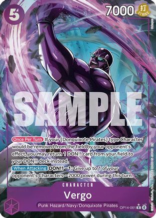 Vergo (Alternate Art) (OP14-061) - Rare
