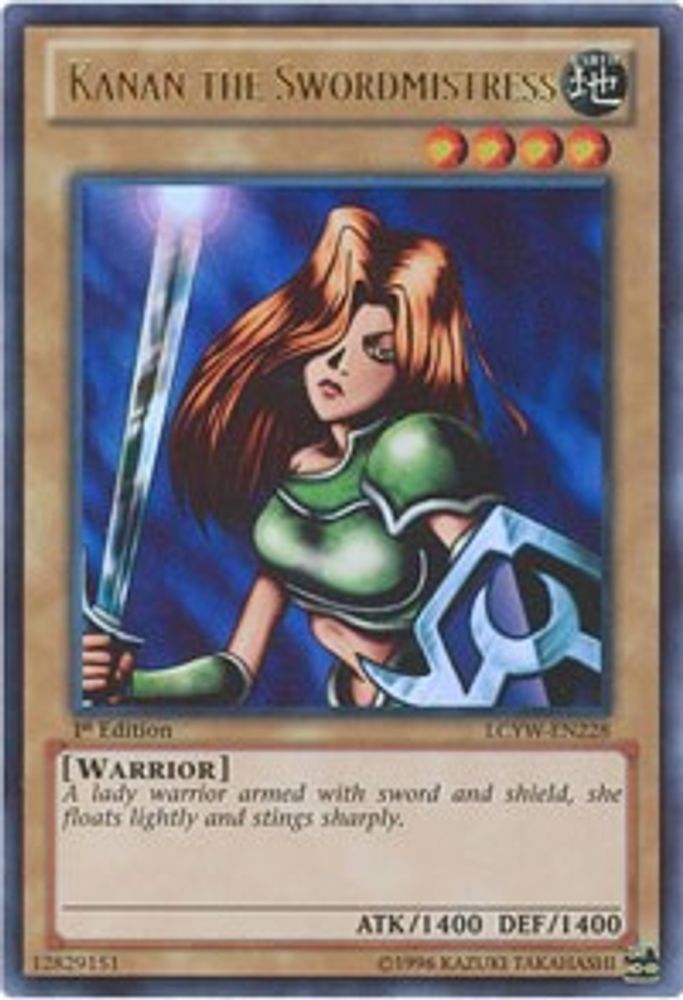 Kanan la maîtresse des épées [LCYW-EN228] Ultra Rare 