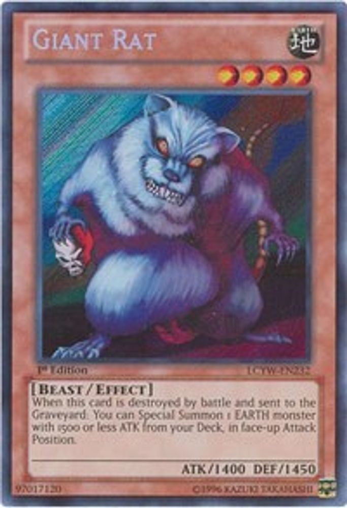 Rat géant [LCYW-EN232] Secret Rare 