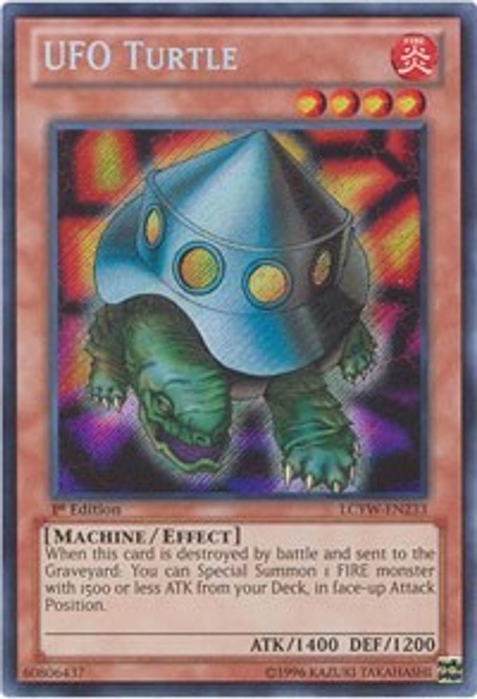 UFO Turtle (LCYW-EN233) - Secret Rare