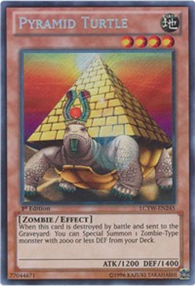 Tortue Pyramide [LCYW-EN245] Secret Rare 