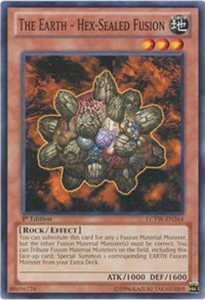 The Earth - Hex-Sealed Fusion (LCYW-EN264) - Common