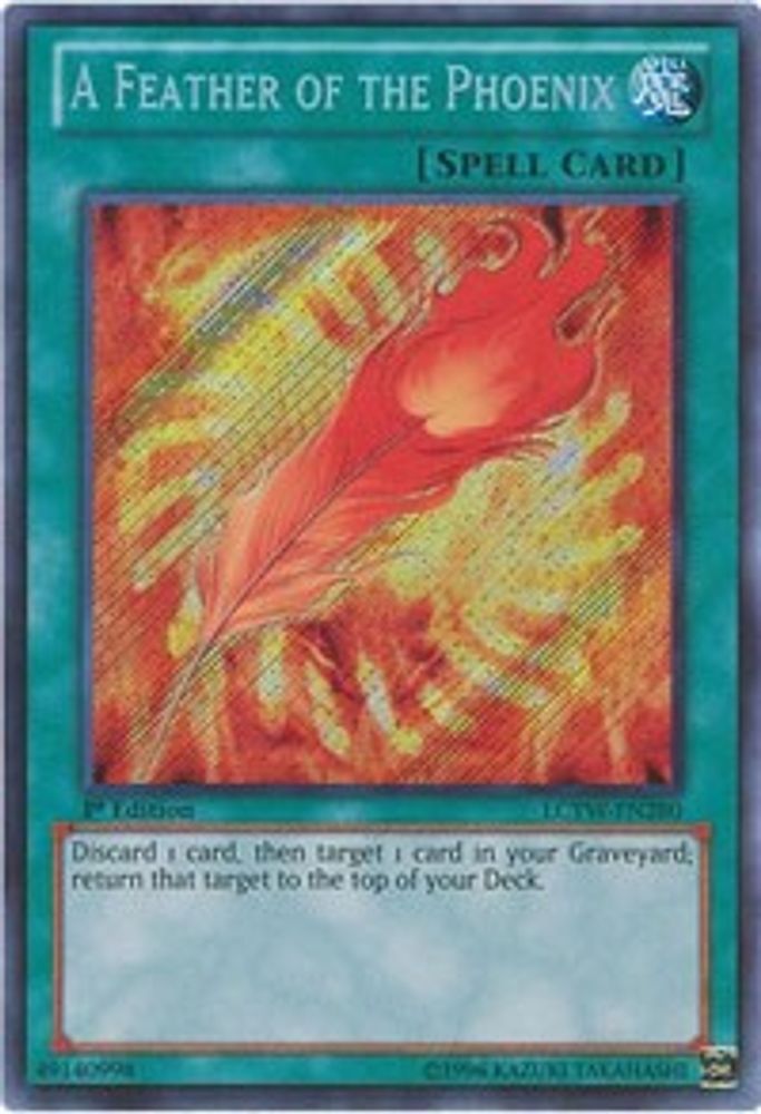 A Feather of the Phoenix (LCYW-EN280) - Secret Rare