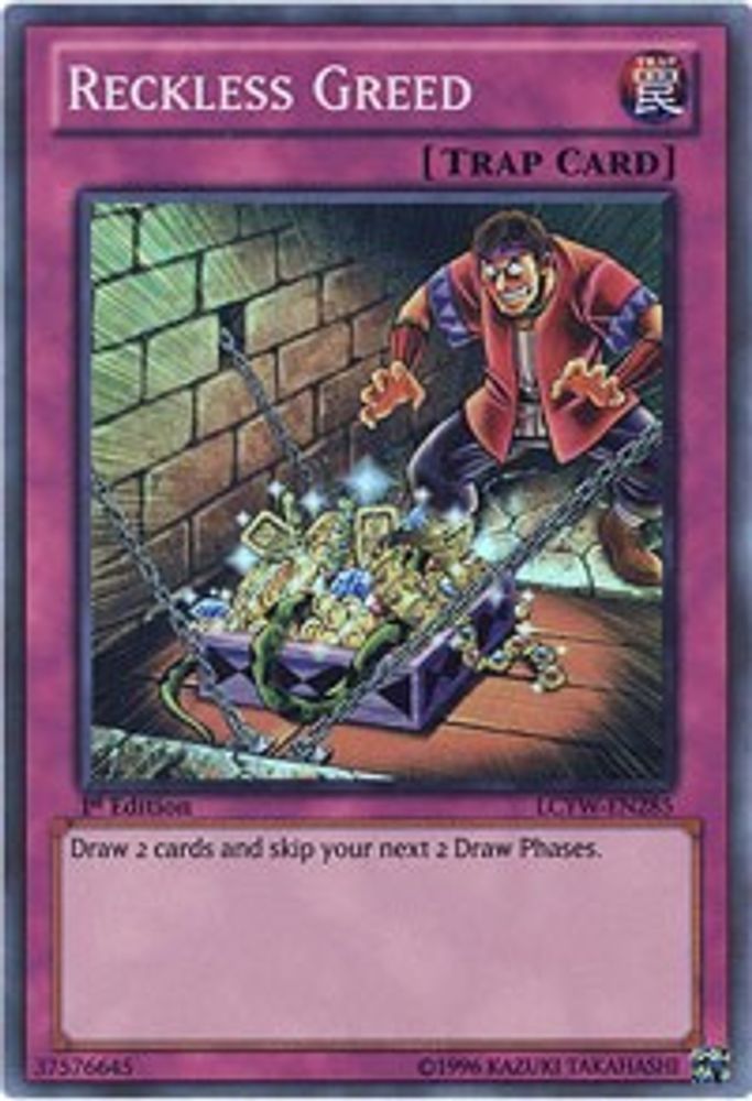 Reckless Greed (LCYW-EN285) - Super Rare