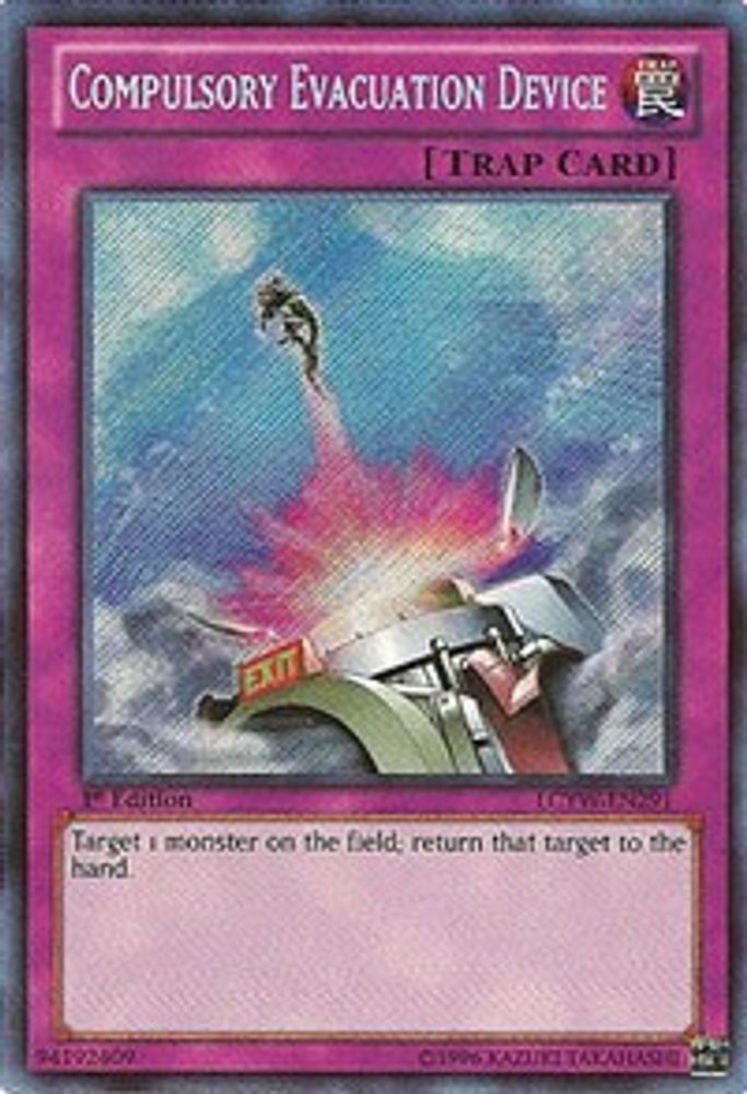Dispositif d'évacuation obligatoire [LCYW-EN291] Secret Rare 