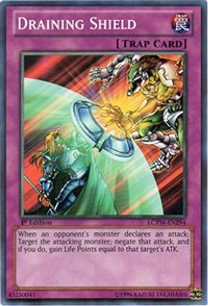 Draining Shield (LCYW-EN294) - Common