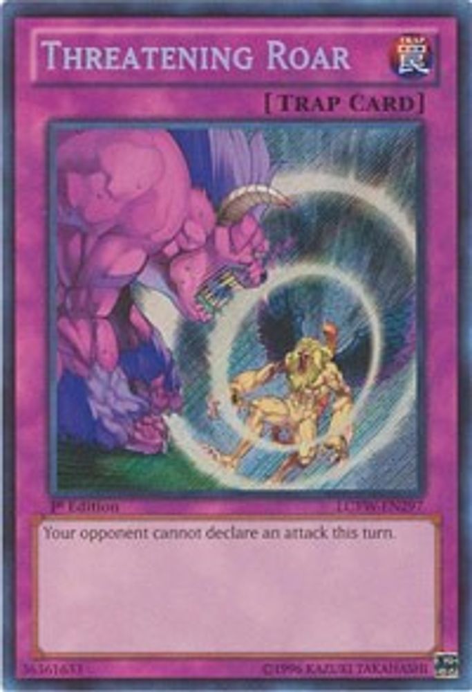 Threatening Roar (LCYW-EN297) - Secret Rare