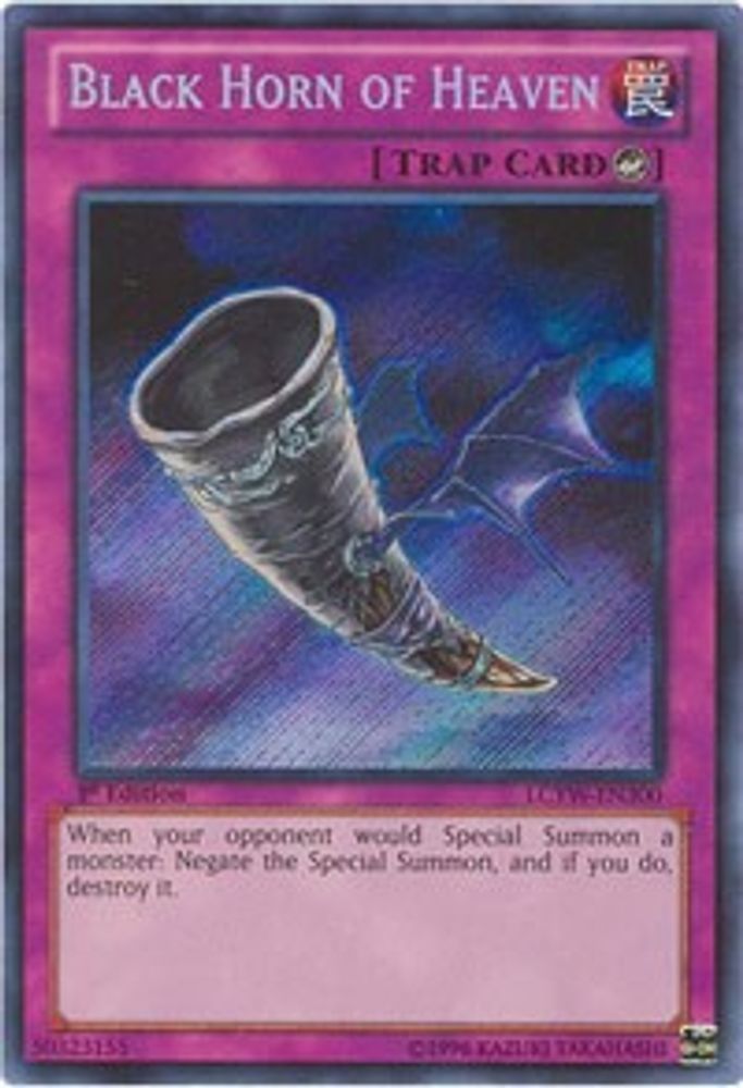 Black Horn of Heaven (LCYW-EN300) - Secret Rare