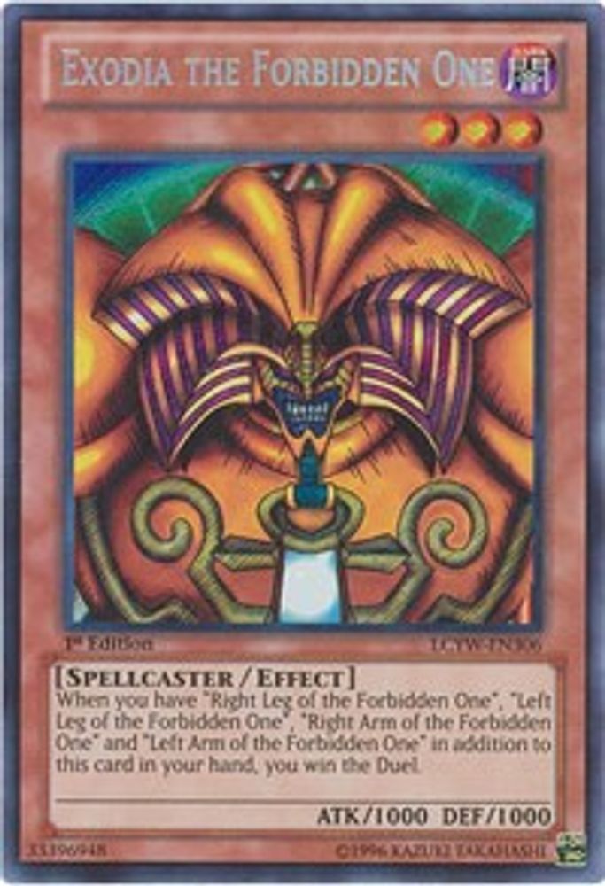 Exodia l'Interdit [LCYW-EN306] Secret Rare 