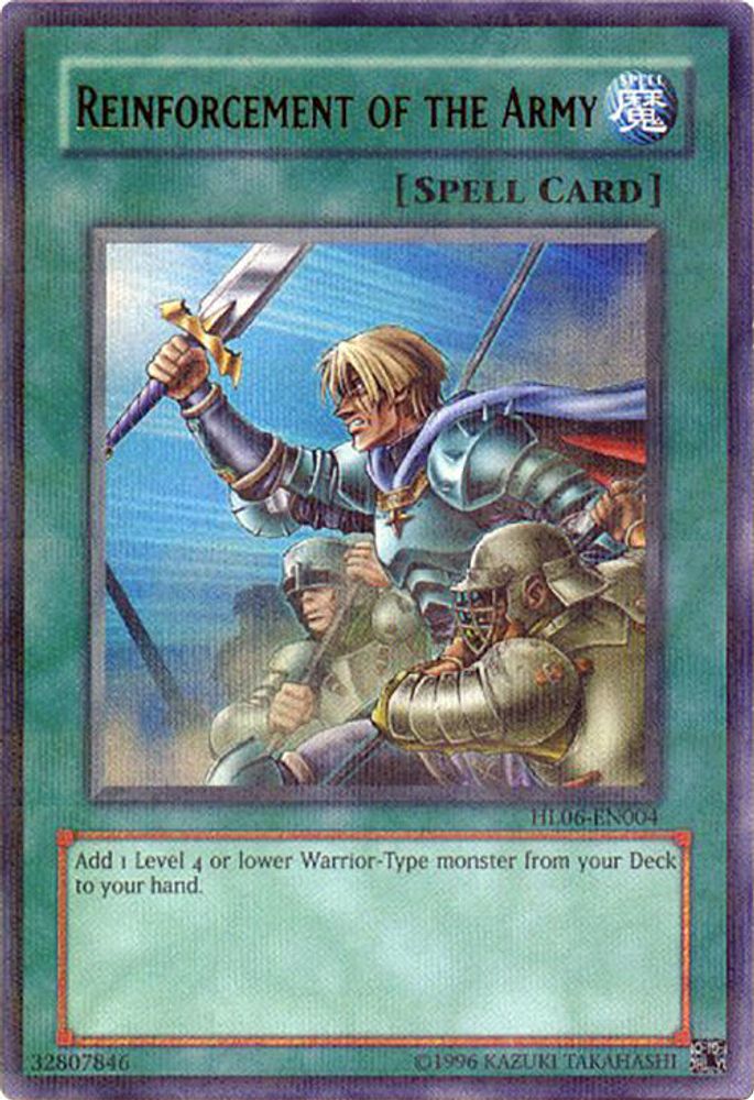 Renforcement de l'Armée [HL06-EN004] Parallèle Rare 