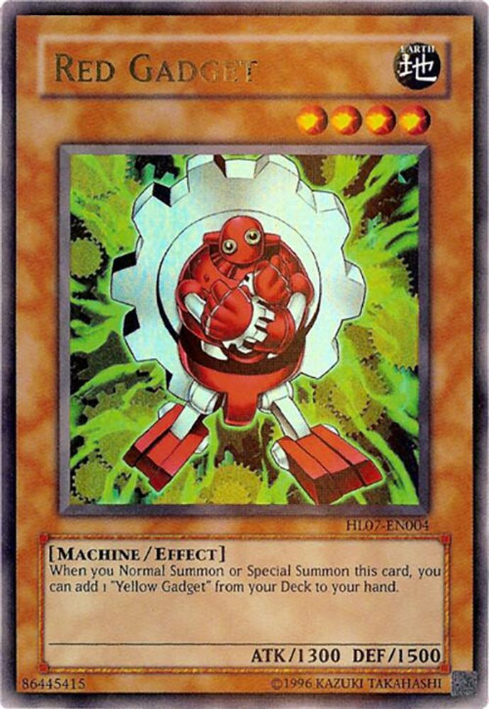 Red Gadget (HL07-EN004) - Parallel Rare