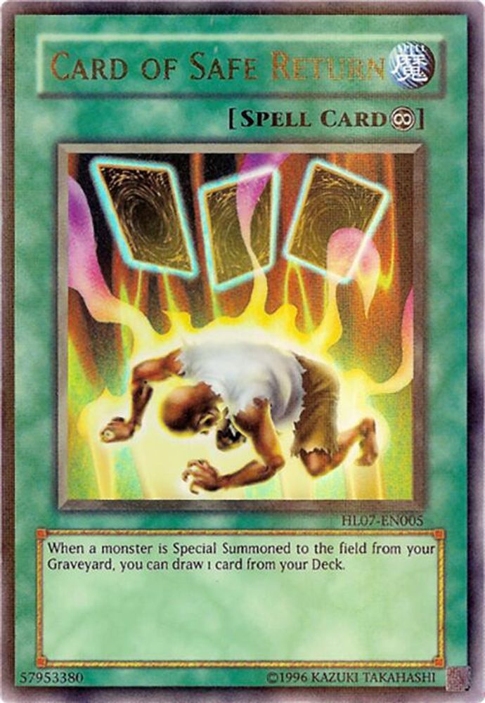 Carte de retour en toute sécurité [HL07-EN005] Ultra rare 