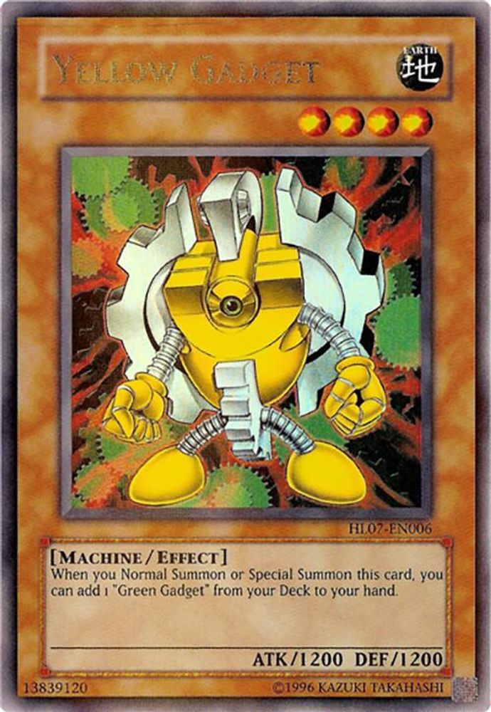 Yellow Gadget (HL07-EN006) - Parallel Rare