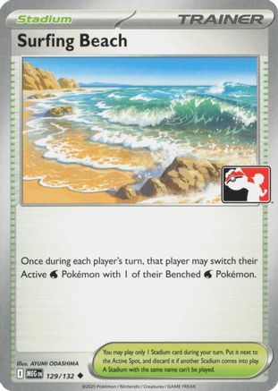 Surfing Beach 129  - Uncommon