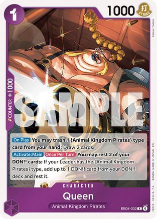 Queen (EB04-032) - Rare