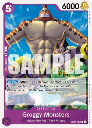 Groggy Monsters (EB04-033) - Common