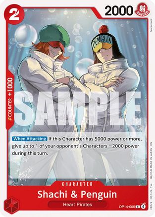 Shachi & Penguin (OP14-006) - Common