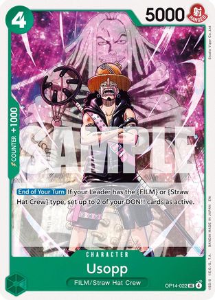 Usopp (OP14-022) - Uncommon
