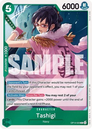 Tashigi (OP14-029) - Rare