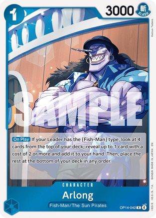 Arlong (OP14-042) - Rare