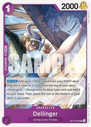 Dellinger (OP14-067) - Uncommon