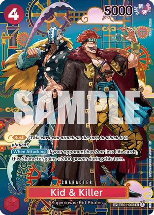 Kid & Killer - EB01-003 (SP) (EB01-003) - Rare