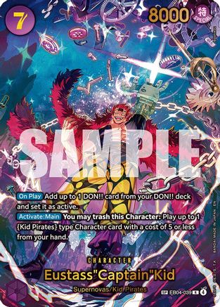 Eustass"Captain"Kid - EB04-039 (SP) (EB04-039) - Rare